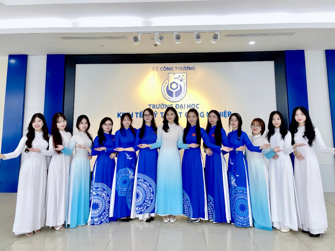 A group of women in long dresses AI-generated content may be incorrect.